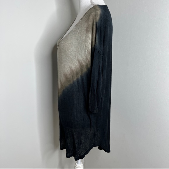 We The Free Ombré Dip Dye Oversize Tunic Top - Picture 5 of 10